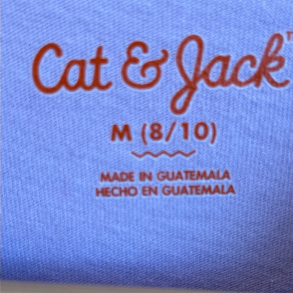 Cat & Jack Purple Nature Graphic Long Sleeve Tee • M (8/10)